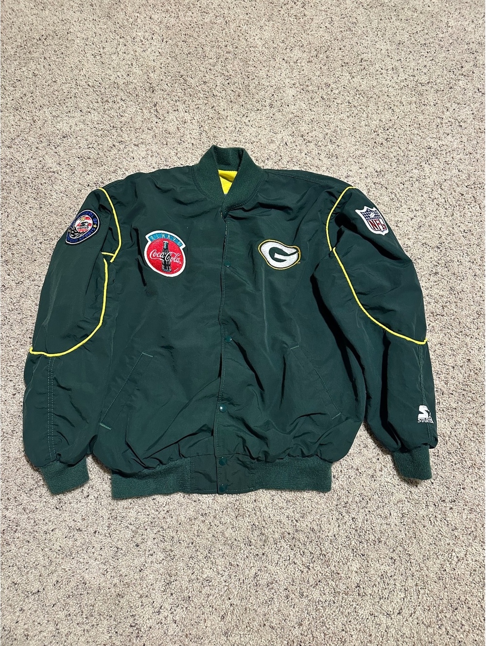 Vintage Green Bay Packers Starter NFL Jacket XL